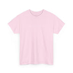 Plain pink t-shirt on a white background